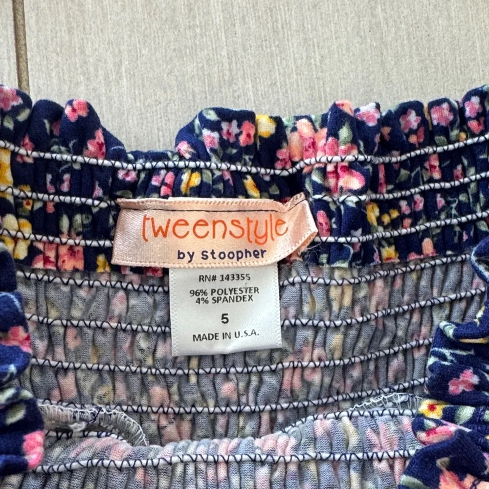 Tweenstyle by stopper Floral Kids Matching Set - Picture 4 of 5